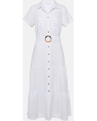 Heidi Klein - Mitsio Island Linen Shirt Dress - Lyst
