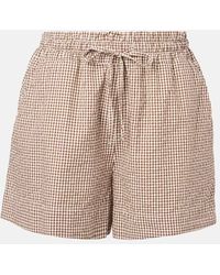 Veronica Beard - Shorts Tijana De Sirsaca A Cuadros - Lyst