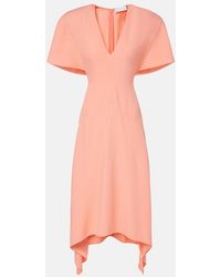 Stella McCartney - Draped Cocktail Dress - Lyst