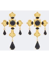 Jennifer Behr - Davina 18Kt-Plated Earrings - Lyst