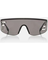 Fendi - Sport Logo Flat-Top Sunglasses - Lyst