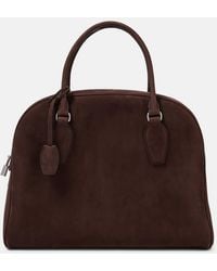The Row - India 12.00 Suede Tote Bag - Lyst