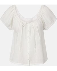 Citizens of Humanity - Tatev Lace-Trimmed Top - Lyst