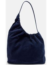 Aesther Ekme - Demi Lune Cloud Suede Shoulder Bag - Lyst
