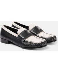 Givenchy - Loafers 4G aus Leder - Lyst