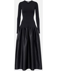 FFORME - Vestido De Fiesta Catrin De Saten Duquesa - Lyst