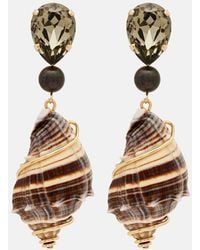 Jennifer Behr - Alon Crystal-Embellished Earrings - Lyst