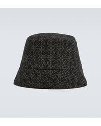 Loewe - Reversible Anagram Jacquard Bucket Hat - Lyst