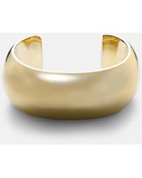 Jennifer Fisher - Globe Small 10Kt-Plated Cuff Bracelet - Lyst