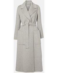 Max Mara - Paolore Virgin Wool Wrap Coat - Lyst