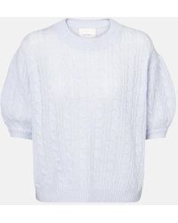 Lisa Yang - Kenzie Cable-Knit Cashmere And Silk Sweater - Lyst