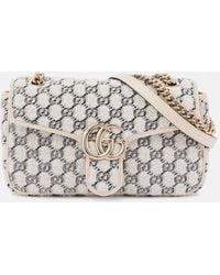 Gucci - Borsa A Spalla Gg Marmont Small - Lyst