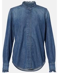 Nili Lotan - Lydia Denim Shirt - Lyst