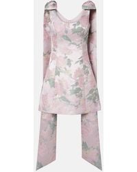 Markarian - Gita Floral Brocade Minidress - Lyst