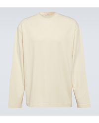 Lemaire - Mock-neck Jersey Sweater - Lyst