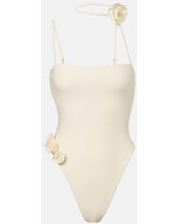 SAME - Badeanzug Rose Choker - Lyst