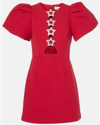 Rebecca Vallance - Akari Puff-Sleeve Minidress - Lyst