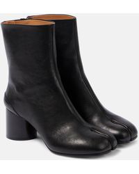 Maison Margiela - Tabi 60 Leather Ankle Boots - Lyst