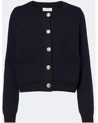 Velvet - Mahal Cotton And Cashmere Cardigan - Lyst