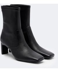 A.Emery - Torres Leather Ankle Boots - Lyst