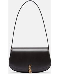 Saint Laurent - Voltaire Mini Leather Shoulder Bag - Lyst
