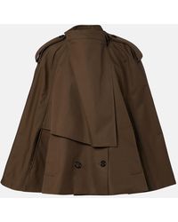 Burberry - Cape Aus Baumwolle - Lyst