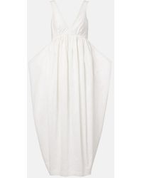 Rohe - Cotton-Blend Maxi Dress - Lyst