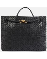 Bottega Veneta - Tote Bag Andiamo Large Aus Leder - Lyst