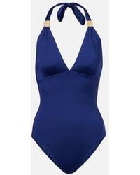 Heidi Klein - Beau Soleil Halterneck Swimsuit - Lyst