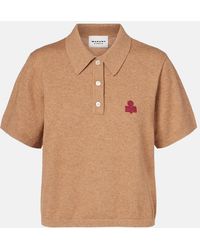 Isabel Marant - Althea Cotton And Wool Polo Shirt - Lyst