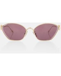 Loewe - Anagram Cat-Eye Sunglasses - Lyst