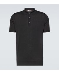 Loro Piana - Wish Wool Polo Shirt - Lyst