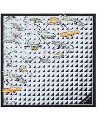 Prada - Sciarpa - Lyst
