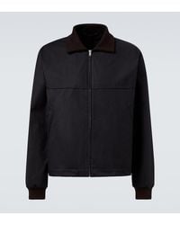 The Row - Mantis Cotton Gabardine Blouson Jacket - Lyst