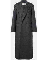 Victoria Beckham - Double-Breasted Wool-Blend Coat - Lyst