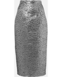 Emilia Wickstead - Lorelei Pencil Skirt - Lyst
