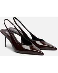 Paris Texas - Lidia Patent Leather Slingback Pumps - Lyst