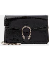 Gucci - Dionysus Small Patent Leather Crossbody Bag - Lyst
