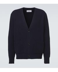 Lardini - Wool And Cashmere Cardigan - Lyst