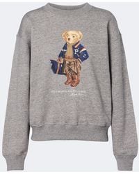 Polo Ralph Lauren - Polo Bear Cotton-Blend Sweatshirt - Lyst