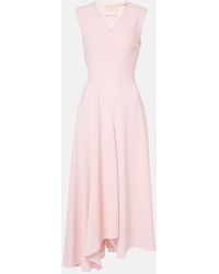 ROKSANDA - Midikleid Miral Aus Satin - Lyst