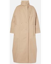Dries Van Noten - Mantel Aus Einem Baumwollgemisch - Lyst