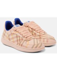 Burberry - Sneakers Terrace Ekd Check - Lyst