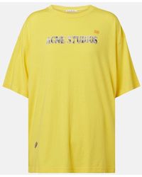 Acne Studios - T-Shirt Aus Jersey - Lyst