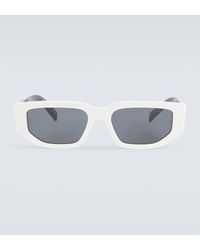 Prada - Pr 09zs Rectangular Sunglasses - Lyst