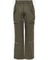 Dion Lee - Mid-Rise Cotton Twill Cargo Pants - Lyst