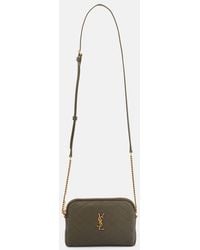 Saint Laurent - Gaby Quilted Leather Shoulder Bag - Lyst