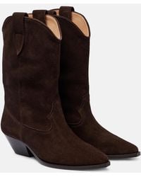Isabel Marant - Duerto Suede Ankle Boots - Lyst