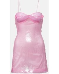David Koma - Sequined Minidress - Lyst