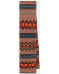 Polo Ralph Lauren - Wool, Cotton, And Linen-Blend Scarf - Lyst